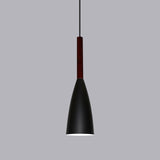 Aluminum Wood Pendant Lights, Home restaurant decor