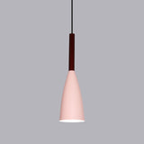 Aluminum Wood Pendant Lights, Home restaurant decor