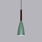 Aluminum Wood Pendant Lights, Home restaurant decor