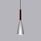 Aluminum Wood Pendant Lights, Home restaurant decor